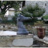 Edle Windhundkopf Statue