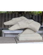 Gartenskulpturen Hunde
